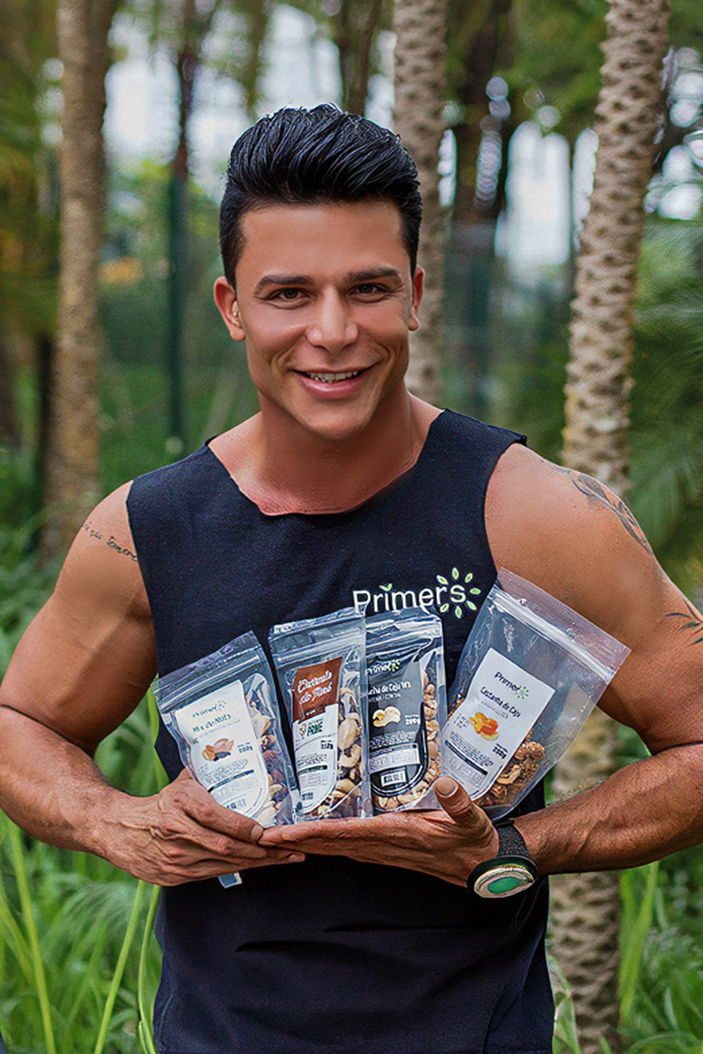 Registro estratégico de fotos publicidade, destacando estrutura, branding e experiência dos produtos