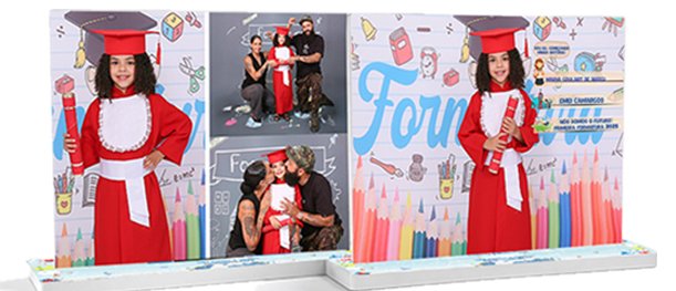 porta-retrato -formatura infantil - base personalizda - formatura de criança
